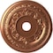 Ekena Millwork Baltimore PVC Ceiling Medallion (Canopies up to 7 3/4"), 22"OD x 3 1/2"ID x 1"P, Bright Coat Copper CMP22BABCO - alternate 1